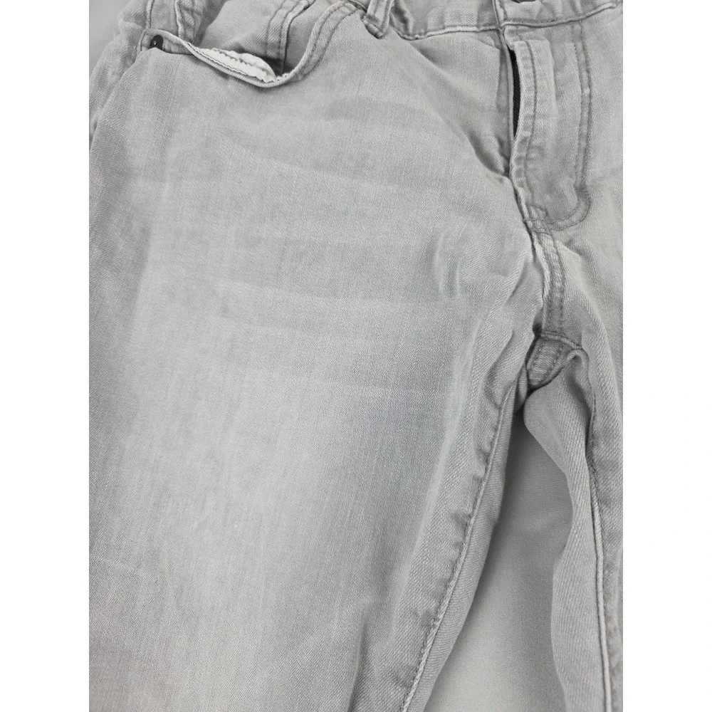 Aeropostale Jeans Skinny Tapered Fit Gray Denim Mens 32x30 Nice Whiskers